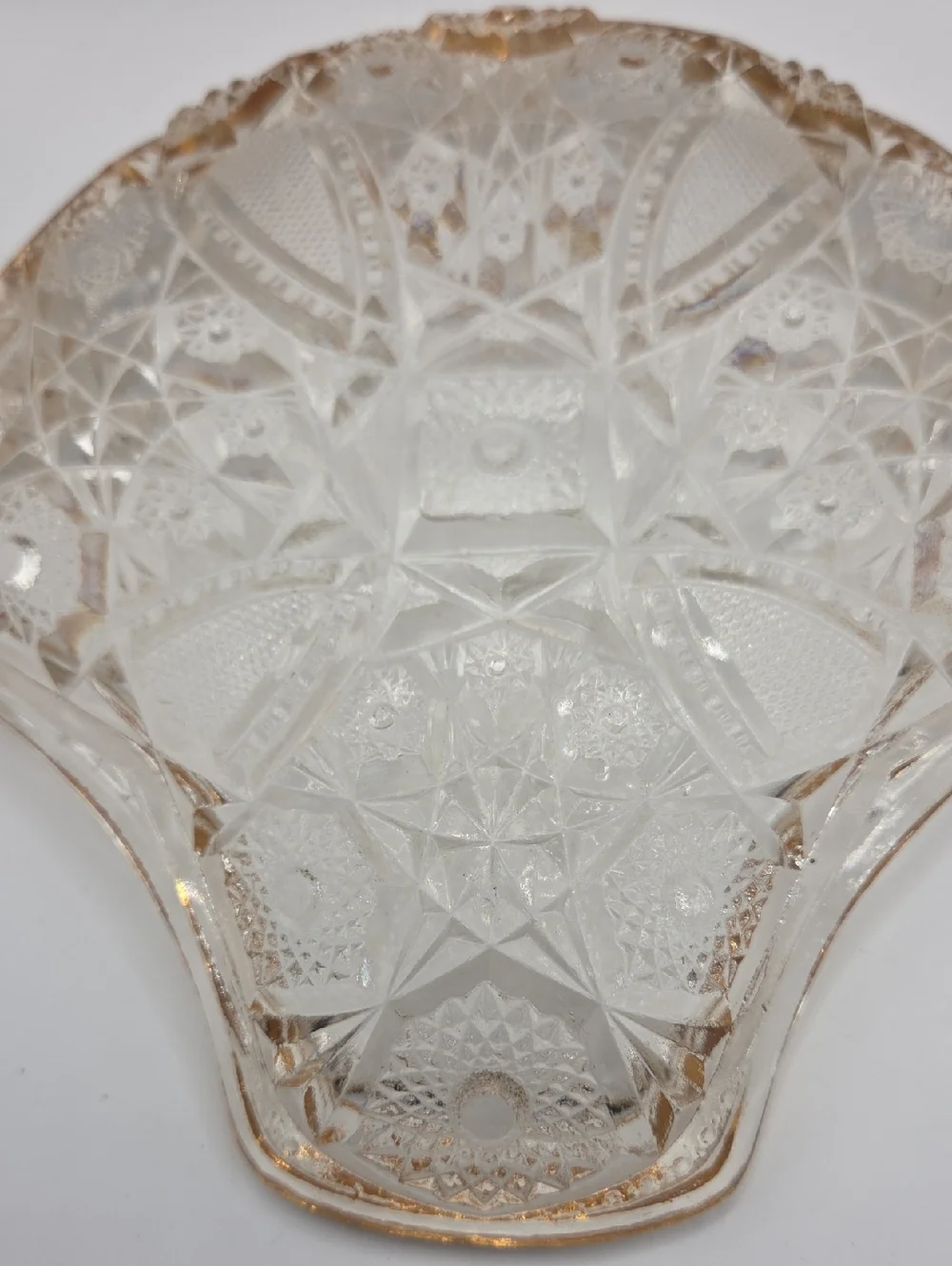 Mckee Glass Relish Or Candy Dish Very Old Set Of 2